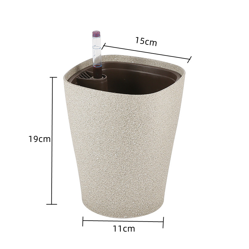 Maceta rectangular de chorro de arena de escritorio de estilo europeo modelo 1006ps